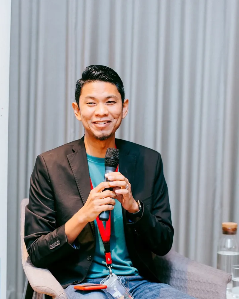 Nadhir Ashafiq berucap pada acara Endeavor